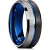 Silve&Black&Blue-8mm