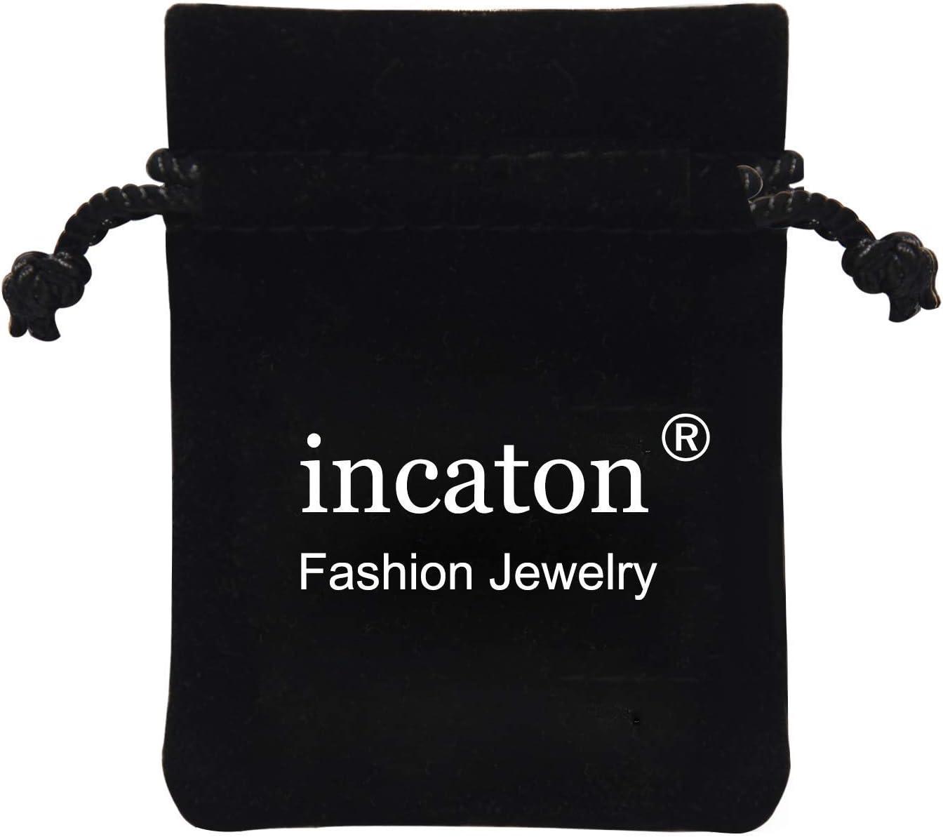 imageIncaton 14g Industrial Barbell Surgical Steel Cartilage Earrings CZ Industrial Earring Crystal Ferido Industrail Piercing 1 12quot38mm Bar Length