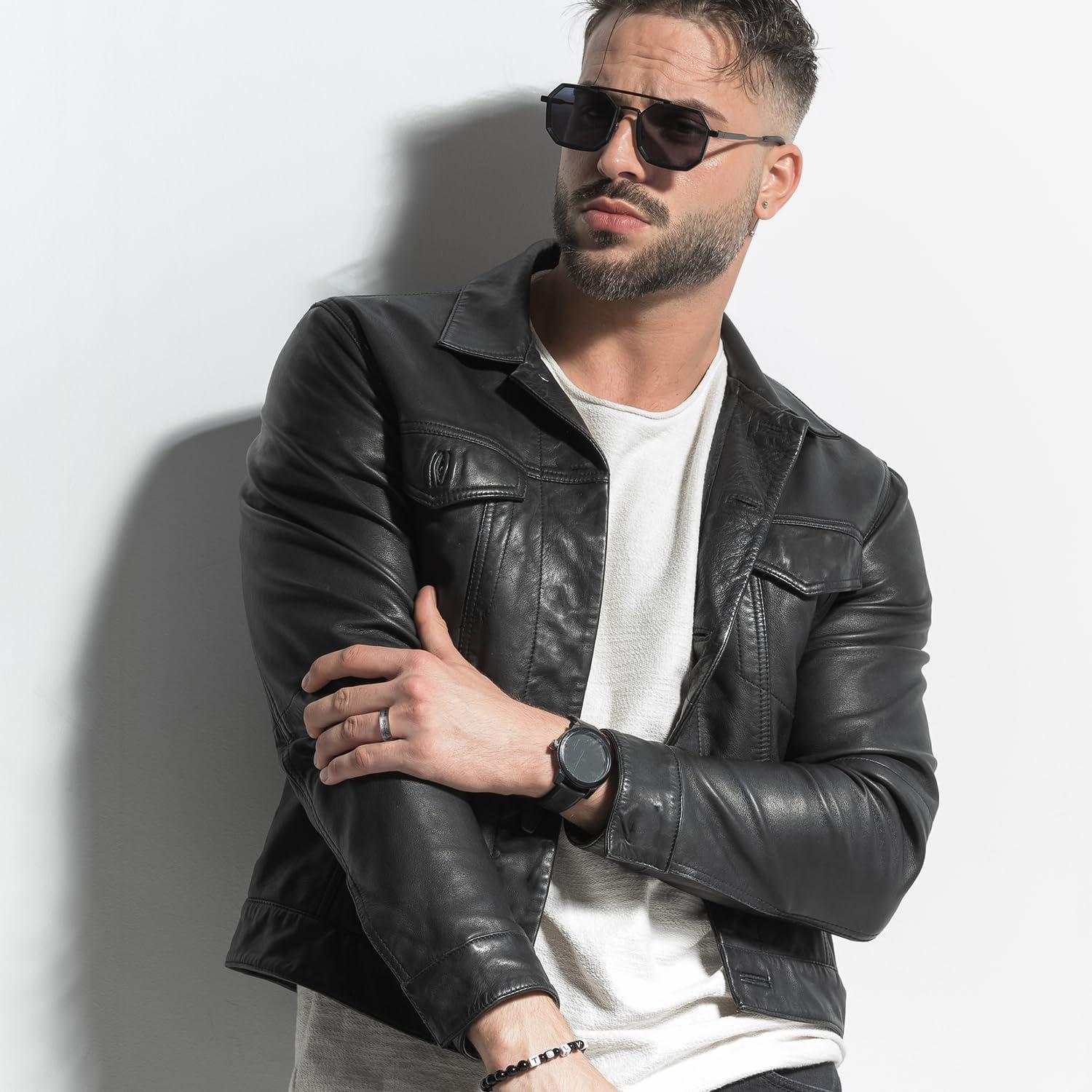 imageKing Will 8mm BlackSilverBlue Mens Tungsten Carbide Ring Laser Celtic KnotWolf HeadDragon Polish Edge Wedding Band Comfort FitGunmetal Skull