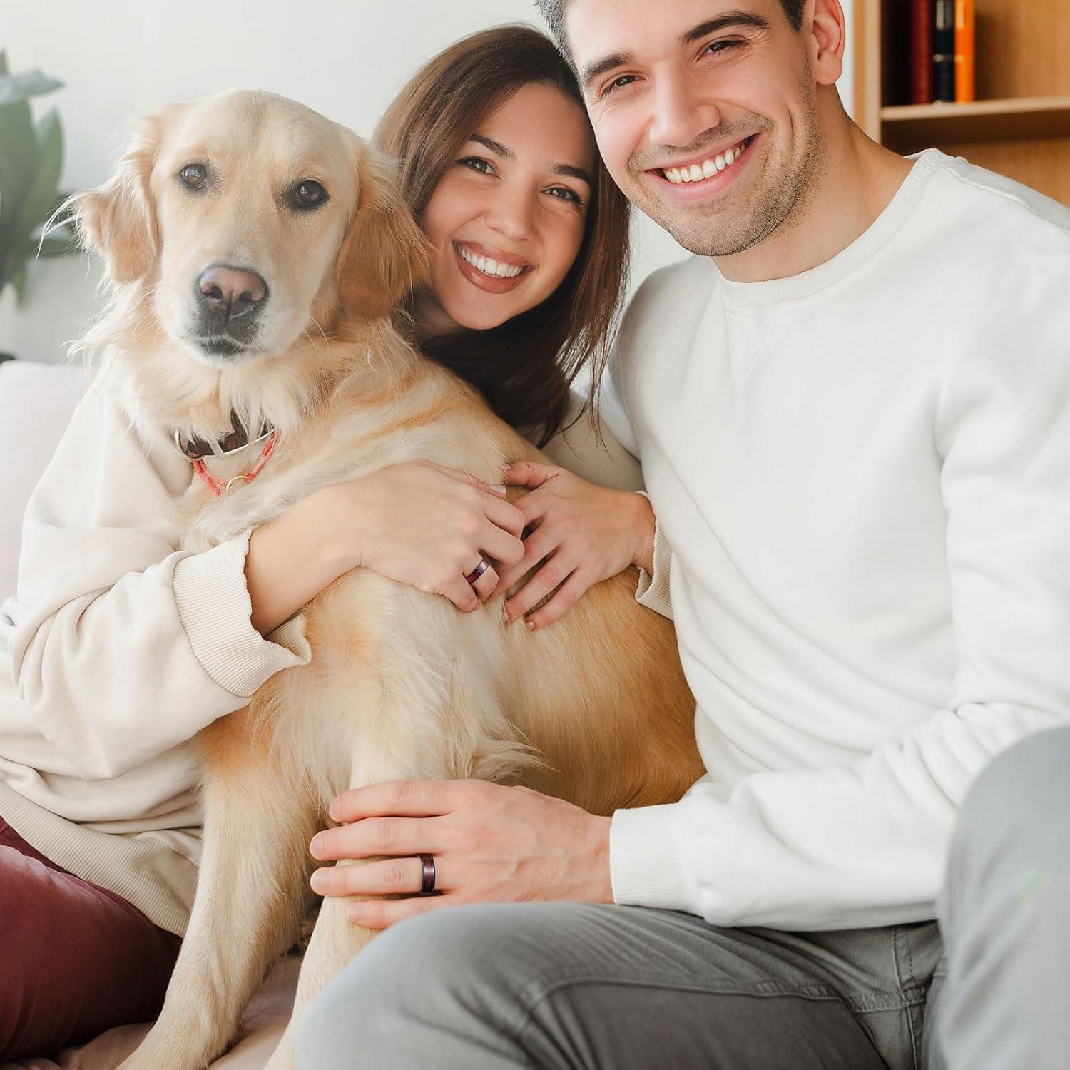 imageKing Will Mens Dragon Celtic Tungsten Ring 5678mm Widths Polished Beveled Edge Comfort Fit Carbide Wedding Band Promise Rings Size 416ARed 6mm