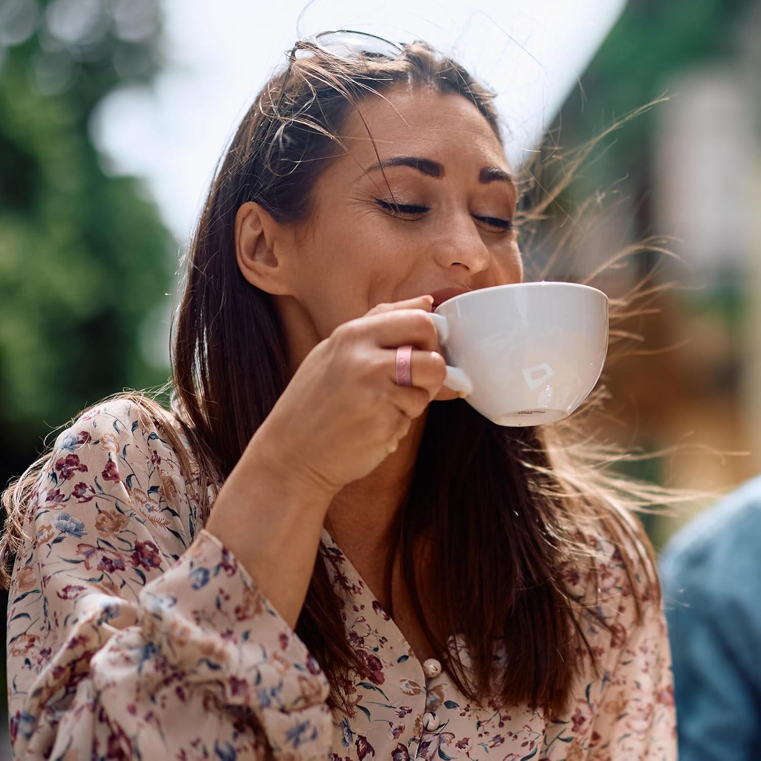 imageKing Will Mens Silicone Wedding Bands 8mm Comfort Fit with Unique Inner Groove Design Rubber Engagement Rings for Daily Wear and Activities 14 Variety MultipackBlackPink