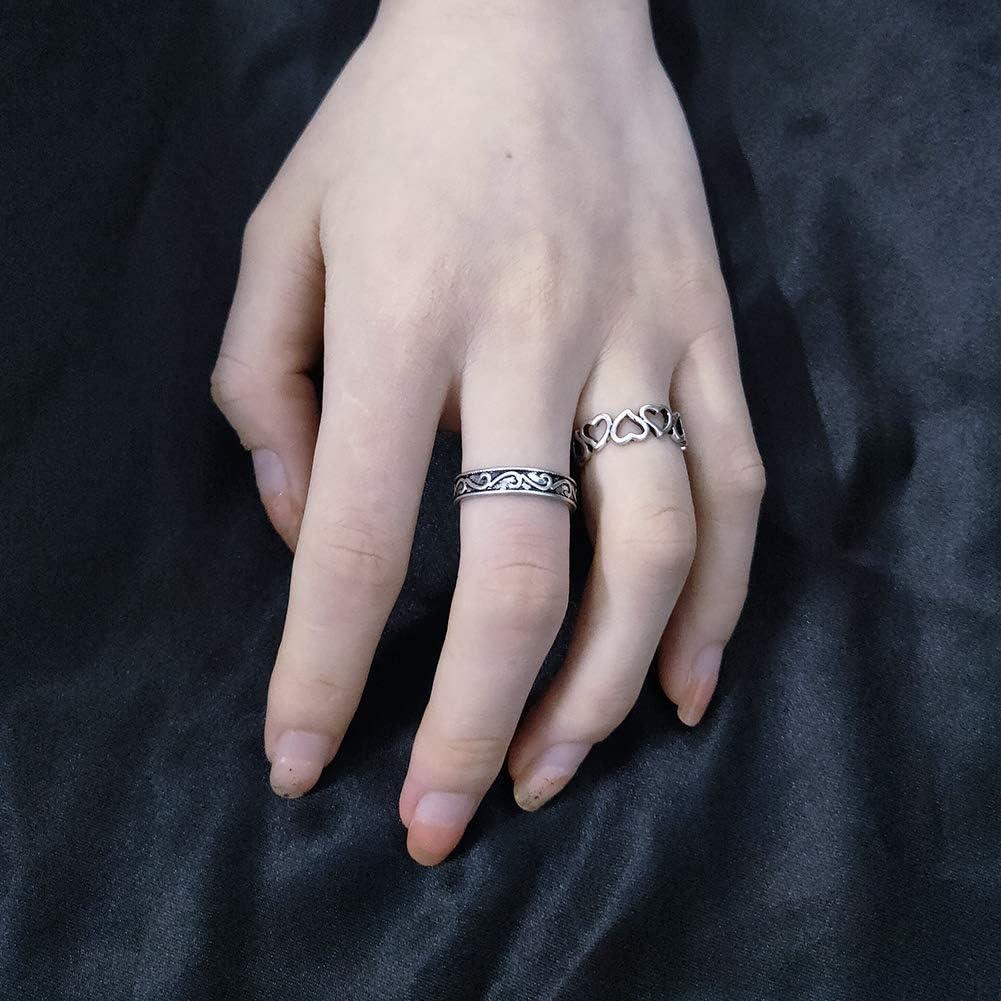 imageMayhoop 12Pcs Open Toe Rings Adjustable Toe Band Ring Set Finger Foot Jewelry for Women Men112PcsSilver