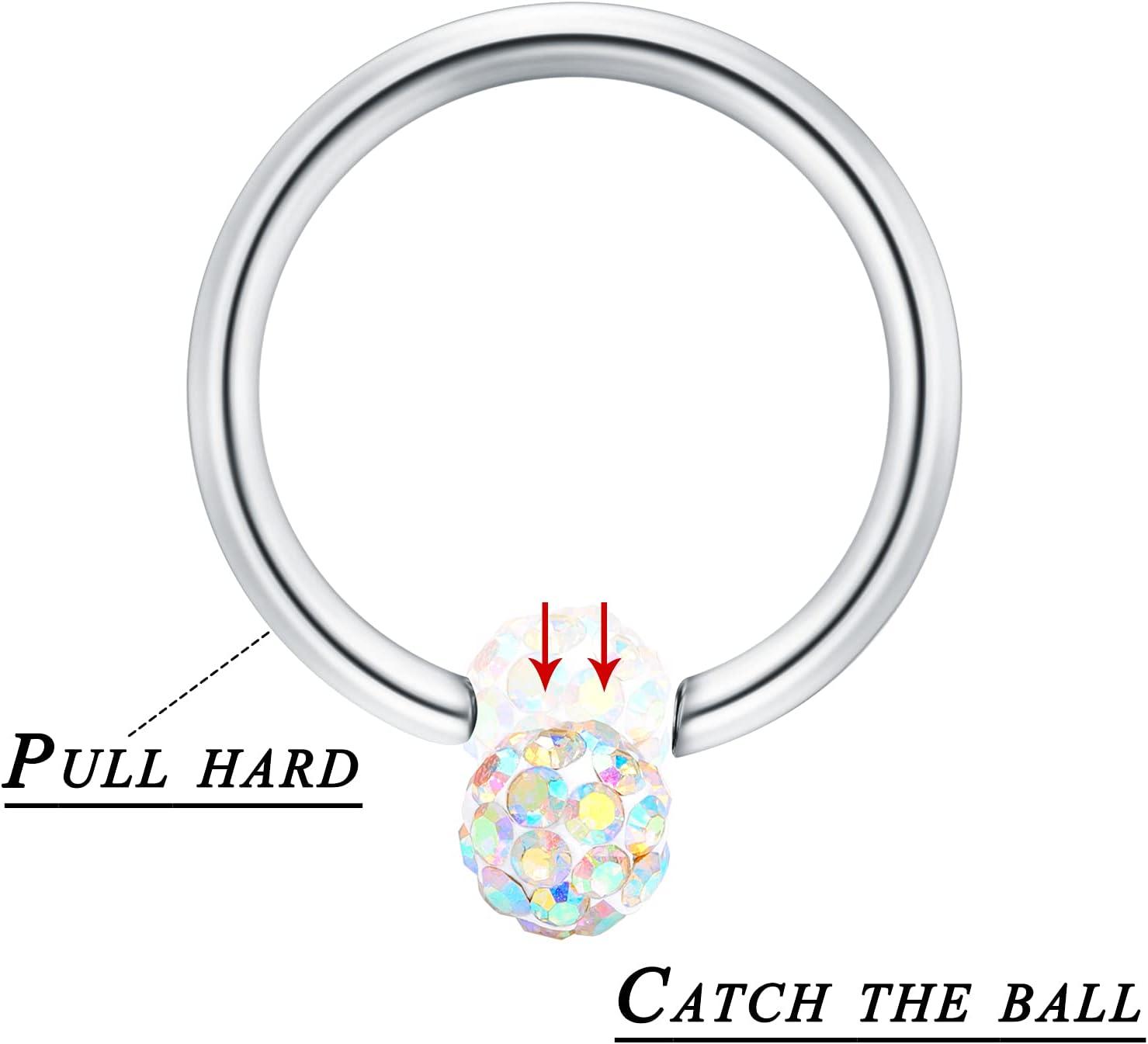 imageMayhoop 16g Cartilage Earrings Men Women Surgical Stainless Steel Tragus Piercing Jewelry Stud Hoop Forward Helix Rook Daith Conch EarringsSilver