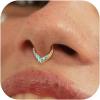 Gold  Blue CZ(5A)