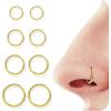 Gold - 16G (6mm-12mm) - 8PCs
