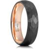 6MM Rose Gold-Black