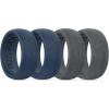 4 in Pack: Wave-Dark Blue  Wave-Dark Grey  Geometry-Dark Blue  Geometry-Dark Grey