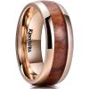 C-Rose Gold 8mm Koa Wood