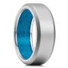 F-Sliver 8mm Frosted Turquoise