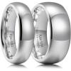 Silver 2PC-6mm & 8mm