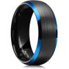 Black&Blue Polished Edge-8mm