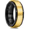 cross gold & black